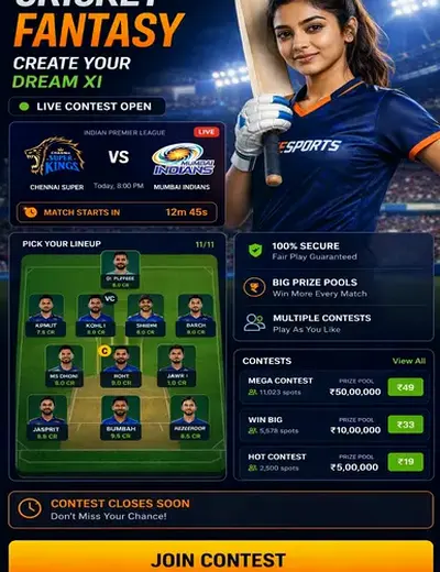 Jhandiguru (jhandiguru) fantasy cricket & matchday visual 3